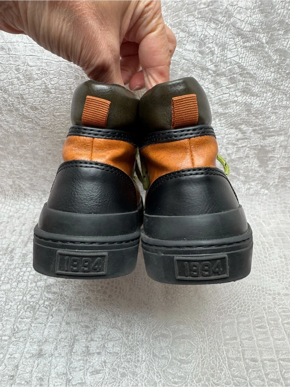 Old Navy All-Weather Lace-Up Boots, Little boy size 13